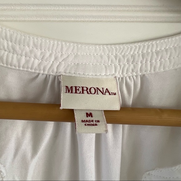 Merona dressy tunic top Size Medium - Picture 4 of 7
